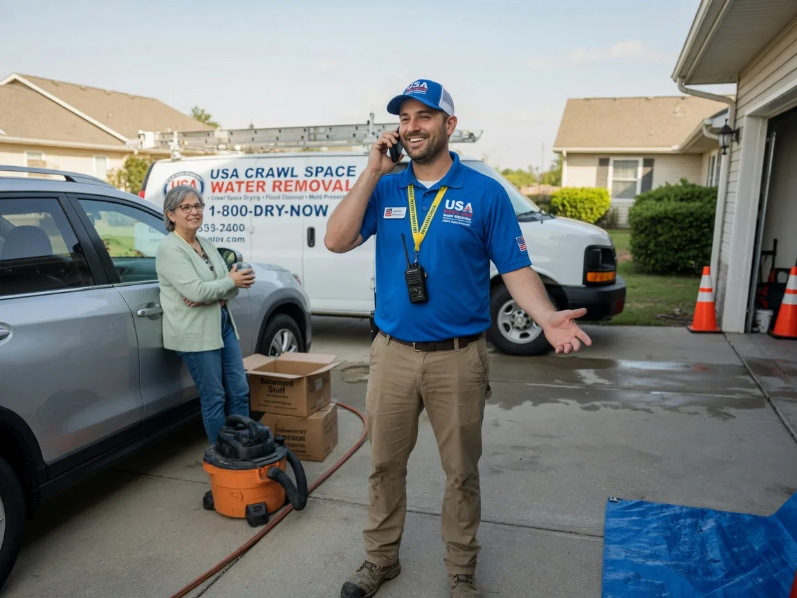 Crawl Space Water Removal Bethesda, MD FAQs